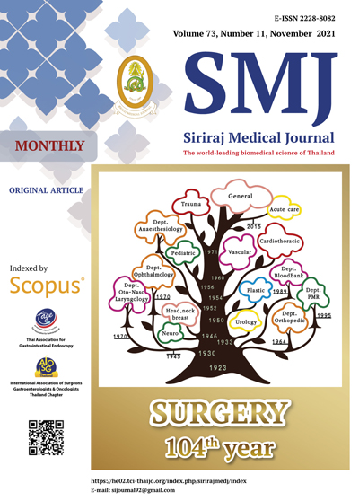 					View Vol. 73 No. 11 (2021): November (Special Issue; Surgery)
				